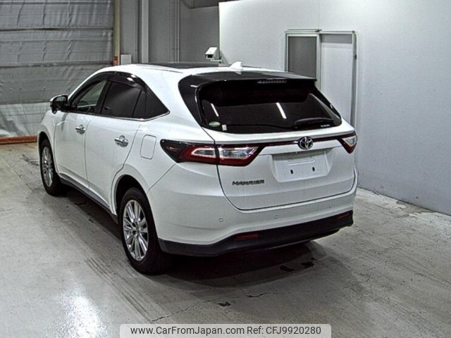 toyota harrier 2019 -TOYOTA--Harrier ZSU60W-0167647---TOYOTA--Harrier ZSU60W-0167647- image 2