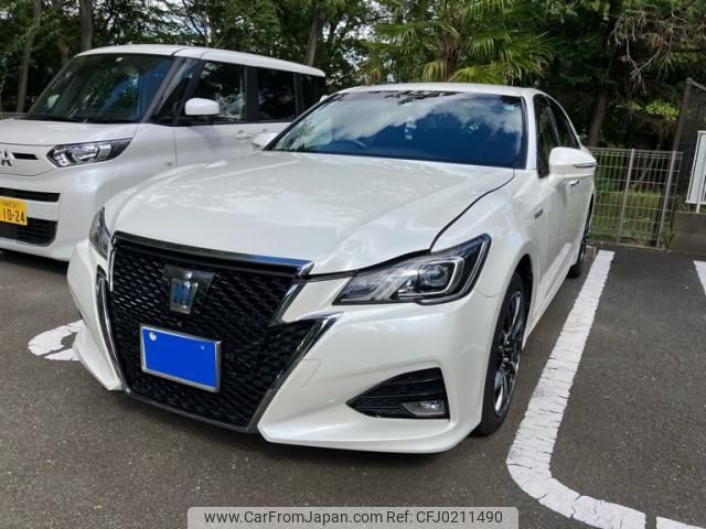 toyota crown 2016 -TOYOTA--Crown DAA-AWS211--AWS211-6008194---TOYOTA--Crown DAA-AWS211--AWS211-6008194- image 2