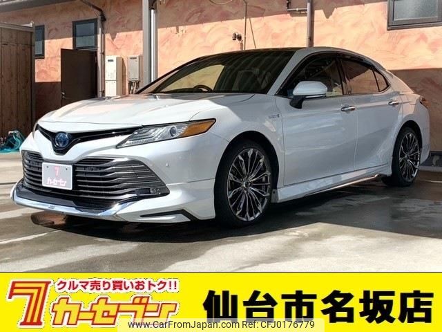 toyota camry 2019 -TOYOTA--Camry DAA-AXVH70--AXVH70-1055449---TOYOTA--Camry DAA-AXVH70--AXVH70-1055449- image 1