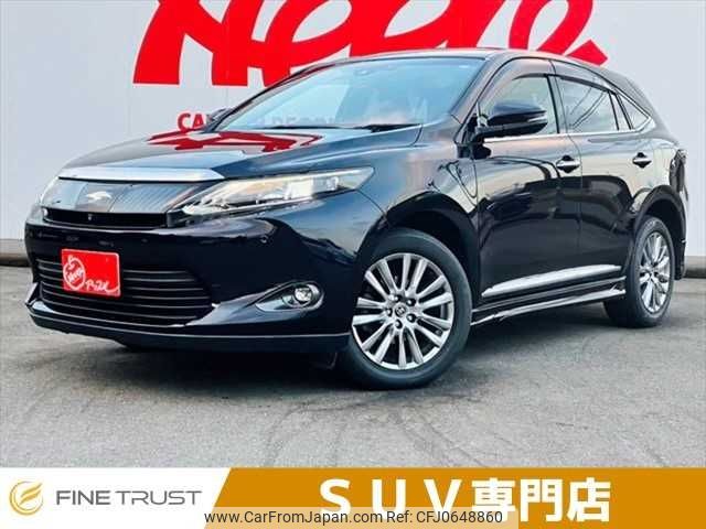 toyota harrier 2015 -TOYOTA--Harrier DBA-ZSU60W--ZSU60-0039305---TOYOTA--Harrier DBA-ZSU60W--ZSU60-0039305- image 1