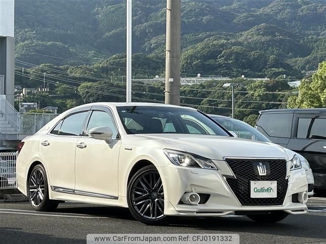 toyota crown 2014 -TOYOTA--Crown DAA-AWS210--AWS210-6076514---TOYOTA--Crown DAA-AWS210--AWS210-6076514- image 1