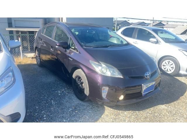 toyota prius 2013 -TOYOTA--Prius DAA-ZVW30--ZVW30-5732073---TOYOTA--Prius DAA-ZVW30--ZVW30-5732073- image 1