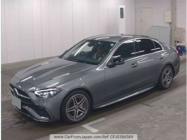 mercedes-benz c-class 2022 -MERCEDES-BENZ 【静岡 330ﾇ2060】--Benz C Class 3CA-206004C--W1K2060042R014203---MERCEDES-BENZ 【静岡 330ﾇ2060】--Benz C Class 3CA-206004C--W1K2060042R014203- image 2