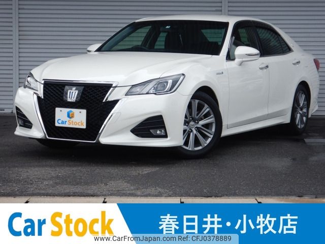 toyota crown 2017 -TOYOTA--Crown DAA-AWS210--AWS210-6129221---TOYOTA--Crown DAA-AWS210--AWS210-6129221- image 1