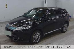 toyota harrier 2017 CFJ1778346