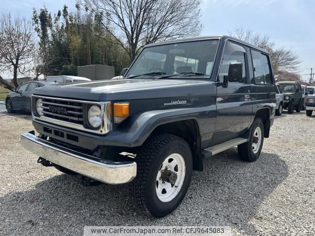 toyota landcruiser-70 1991 quick_quick_S-PZJ70V_PZJ70-0003672 image 1