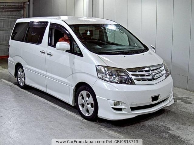 toyota alphard 2008 -TOYOTA--Alphard ANH10W-0195605---TOYOTA--Alphard ANH10W-0195605- image 1