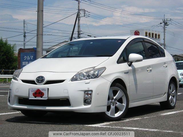 toyota prius 2010 -TOYOTA--Prius DAA-ZVW30--ZVW30-1238008---TOYOTA--Prius DAA-ZVW30--ZVW30-1238008- image 1