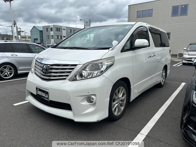 toyota alphard 2008 -TOYOTA--Alphard DBA-ANH20W--ANH20-8027495---TOYOTA--Alphard DBA-ANH20W--ANH20-8027495- image 1