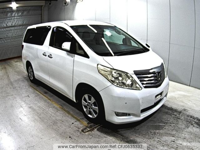 toyota alphard 2011 -TOYOTA--Alphard ANH20W-8162598---TOYOTA--Alphard ANH20W-8162598- image 1