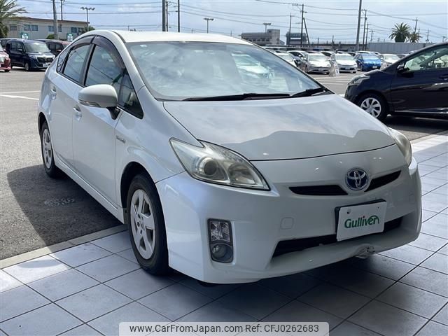 toyota prius 2011 -TOYOTA--Prius DAA-ZVW30--ZVW30-1345367---TOYOTA--Prius DAA-ZVW30--ZVW30-1345367- image 1