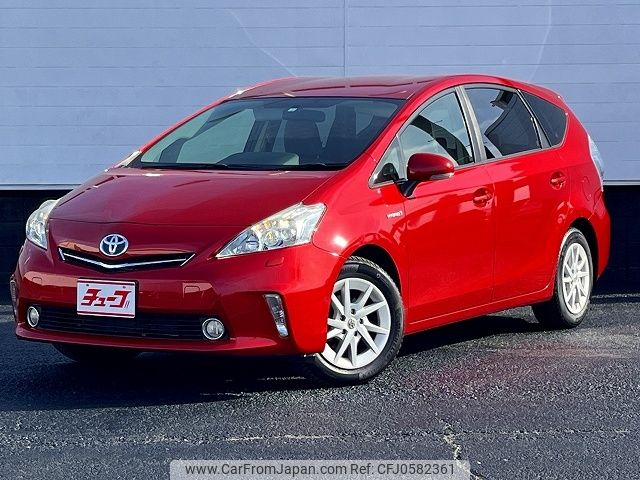 toyota prius-α 2014 -TOYOTA--Prius α DAA-ZVW41W--ZVW41-3338492---TOYOTA--Prius α DAA-ZVW41W--ZVW41-3338492- image 1