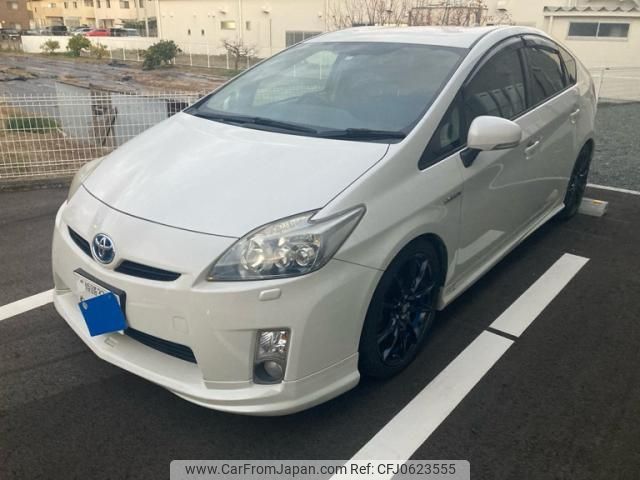 toyota prius 2010 -TOYOTA--Prius DAA-ZVW30--ZVW30-1155463---TOYOTA--Prius DAA-ZVW30--ZVW30-1155463- image 1