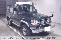 toyota land-cruiser 2003 -TOYOTA 【札幌 100ｽ7637】--Land Cruiser HZJ76K-0005449---TOYOTA 【札幌 100ｽ7637】--Land Cruiser HZJ76K-0005449-