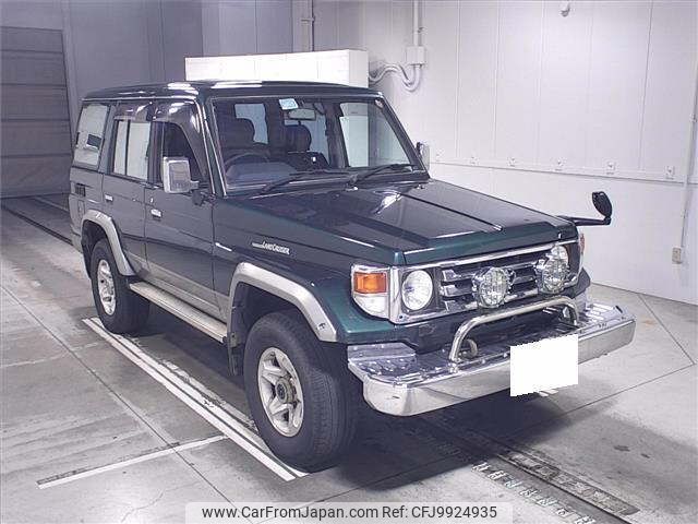 toyota land-cruiser 2003 -TOYOTA 【札幌 100ｽ7637】--Land Cruiser HZJ76K-0005449---TOYOTA 【札幌 100ｽ7637】--Land Cruiser HZJ76K-0005449- image 1