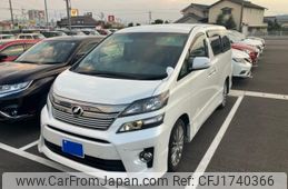 toyota vellfire 2012 CFJ1740366