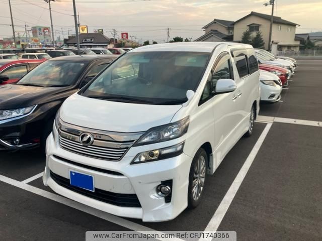 toyota vellfire 2012 CFJ1740366 image 1
