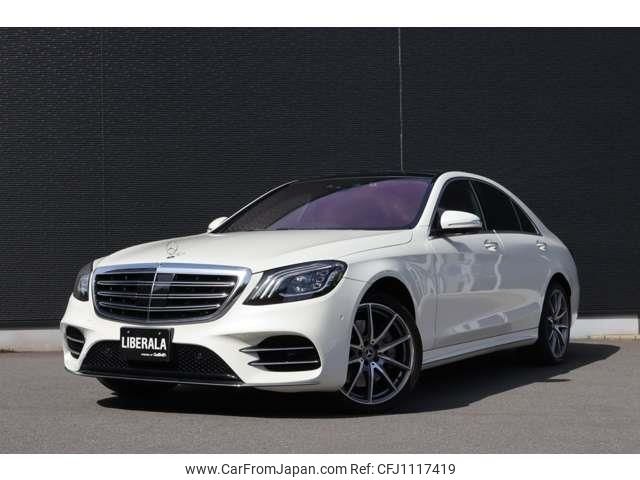 mercedes-benz s-class 2018 -MERCEDES-BENZ--Benz S Class DAA-222058--WDD2220582A403442---MERCEDES-BENZ--Benz S Class DAA-222058--WDD2220582A403442- image 1