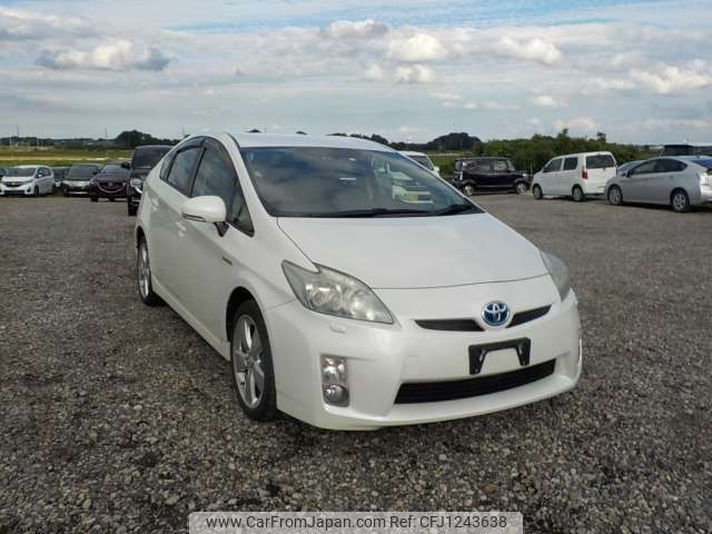 toyota prius 2010 -TOYOTA--Prius DAA-ZVW30--ZVW30-1229235---TOYOTA--Prius DAA-ZVW30--ZVW30-1229235- image 1