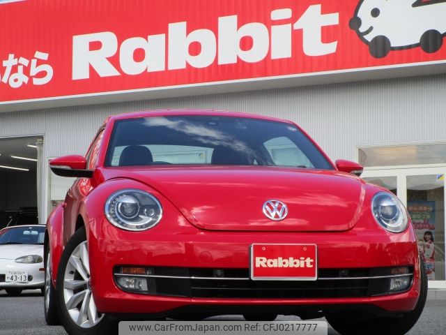 volkswagen the-beetle 2014 -VOLKSWAGEN--VW The Beetle DBA-16CBZ--WVWZZZ16ZEM630886---VOLKSWAGEN--VW The Beetle DBA-16CBZ--WVWZZZ16ZEM630886- image 1