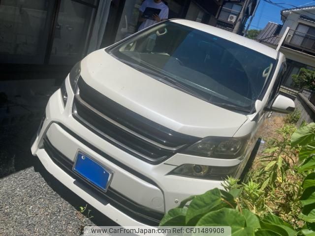 toyota vellfire 2012 CFJ1489908 image 2