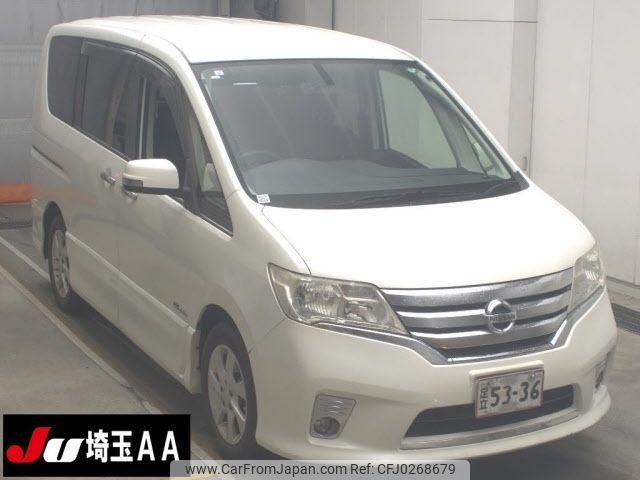 nissan serena 2013 -NISSAN--Serena HFC26-134348---NISSAN--Serena HFC26-134348- image 1