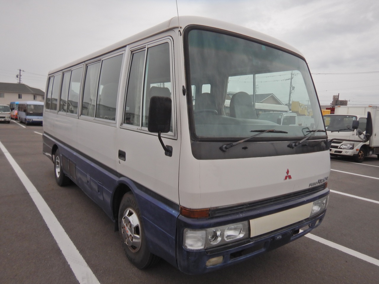 1996 Mitsubishi Fuso Rosa Bus KC-BE436E 2WD - Car Price $12,222