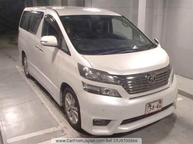 toyota vellfire 2010 -TOYOTA--Vellfire ANH20W-8122927---TOYOTA--Vellfire ANH20W-8122927- image 1