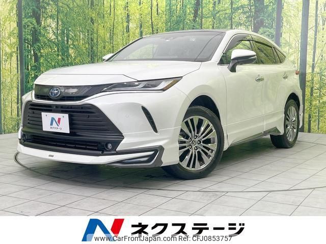 toyota harrier-hybrid 2021 quick_quick_AXUH80_AXUH80-0035081 image 1