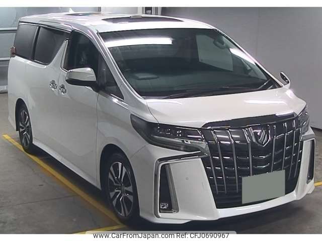 toyota alphard 2020 -TOYOTA 【山梨 332ﾕ1219】--Alphard 3BA-AGH30W--AGH30W-9008960---TOYOTA 【山梨 332ﾕ1219】--Alphard 3BA-AGH30W--AGH30W-9008960- image 1
