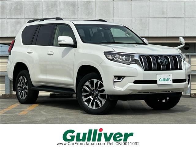 toyota land-cruiser-prado 2022 -TOYOTA--Land Cruiser Prado 3BA-TRJ150W--TRJ150-0149827---TOYOTA--Land Cruiser Prado 3BA-TRJ150W--TRJ150-0149827- image 1