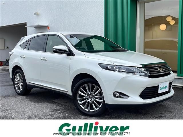 toyota harrier 2017 -TOYOTA--Harrier DBA-ZSU60W--ZSU60-0104472---TOYOTA--Harrier DBA-ZSU60W--ZSU60-0104472- image 1