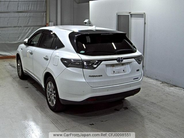 toyota harrier 2014 -TOYOTA--Harrier AVU65W-0009322---TOYOTA--Harrier AVU65W-0009322- image 2