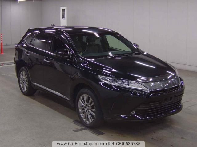 toyota harrier 2018 quick_quick_DBA-ZSU65W_0032357 image 1