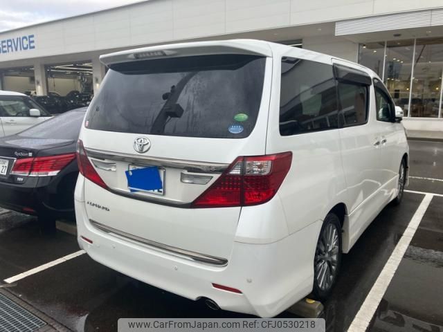 toyota alphard 2012 -TOYOTA--Alphard DBA-ANH20W--ANH20-8253613---TOYOTA--Alphard DBA-ANH20W--ANH20-8253613- image 2