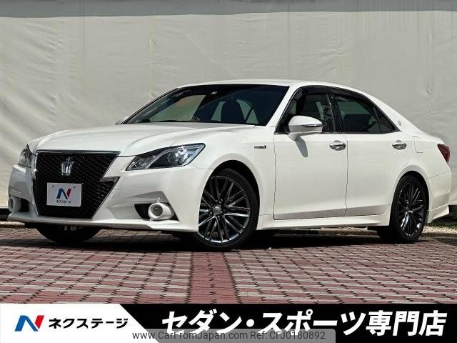 toyota crown 2013 -TOYOTA--Crown DAA-AWS210--AWS210-6042373---TOYOTA--Crown DAA-AWS210--AWS210-6042373- image 1