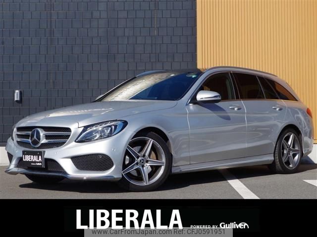 mercedes-benz c-class-station-wagon 2018 -MERCEDES-BENZ--Benz C Class Wagon DBA-205240C--WDD2052402F739445---MERCEDES-BENZ--Benz C Class Wagon DBA-205240C--WDD2052402F739445- image 1