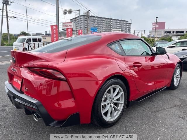 toyota supra 2020 CFJ1671450 image 2