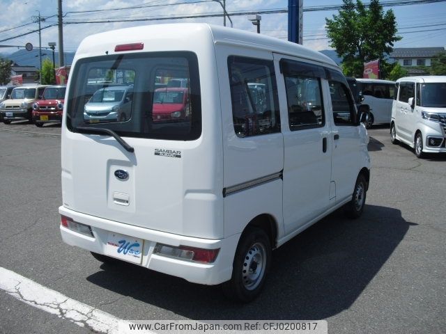 subaru sambar-van 2017 -SUBARU--Samber Van EBD-S331B--S331B-0015805---SUBARU--Samber Van EBD-S331B--S331B-0015805- image 2