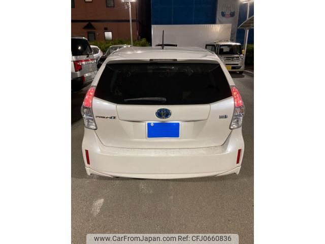 toyota prius-α 2012 -TOYOTA--Prius α DAA-ZVW40W--ZVW40-3021426---TOYOTA--Prius α DAA-ZVW40W--ZVW40-3021426- image 2