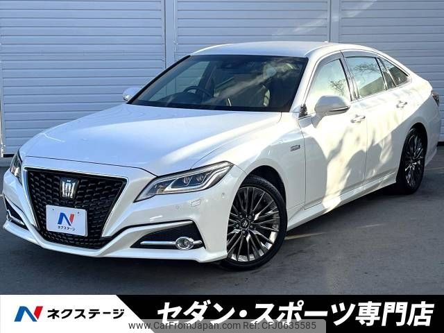 toyota crown 2018 -TOYOTA--Crown 6AA-GWS224--GWS224-1003743---TOYOTA--Crown 6AA-GWS224--GWS224-1003743- image 1