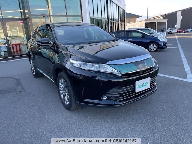 toyota harrier 2017 -TOYOTA--Harrier DBA-ZSU65W--ZSU65-0028194---TOYOTA--Harrier DBA-ZSU65W--ZSU65-0028194- image 1