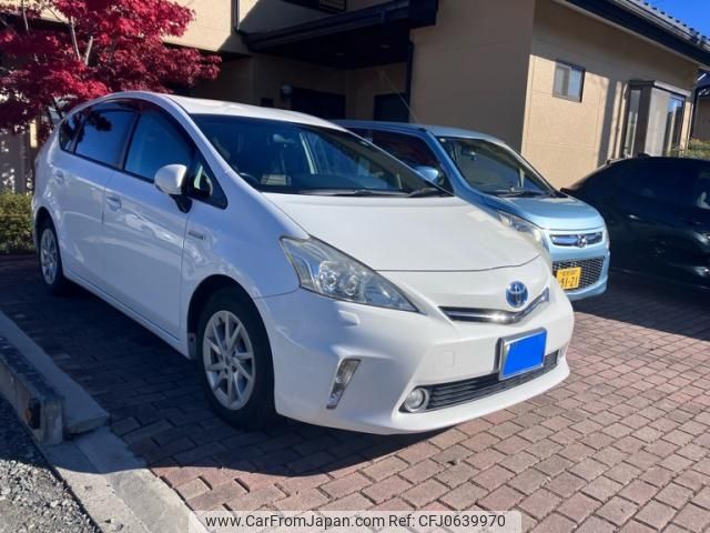 toyota prius-α 2011 -TOYOTA--Prius α DAA-ZVW40W--ZVW40-3000506---TOYOTA--Prius α DAA-ZVW40W--ZVW40-3000506- image 2