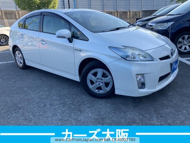 toyota prius 2010 -TOYOTA--Prius DAA-ZVW30--ZVW30-1185756---TOYOTA--Prius DAA-ZVW30--ZVW30-1185756- image 1