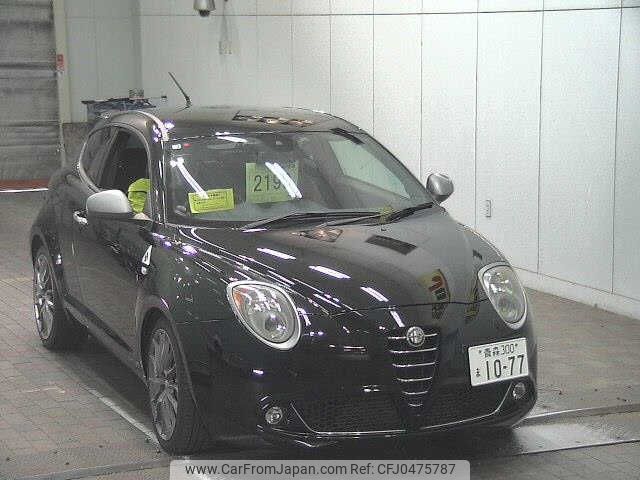 alfa-romeo mito 2011 -ALFA ROMEO 【青森 300ﾏ1077】--Alfa Romeo MiTo 955143-01140593---ALFA ROMEO 【青森 300ﾏ1077】--Alfa Romeo MiTo 955143-01140593- image 1