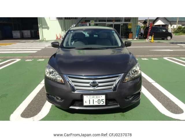 nissan sylphy 2013 -NISSAN 【三河 301ﾓ1105】--SYLPHY DBA-TB17--TB17-009681---NISSAN 【三河 301ﾓ1105】--SYLPHY DBA-TB17--TB17-009681- image 2