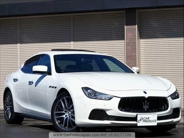 maserati ghibli 2015 -MASERATI 【なにわ 348ｾ220】--Maserati Ghibli MG30B--01123144---MASERATI 【なにわ 348ｾ220】--Maserati Ghibli MG30B--01123144- image 1