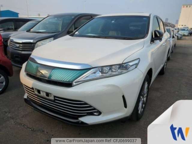 toyota harrier 2017 -TOYOTA--Harrier DBA-ZSU60W--ZSU60-0126585---TOYOTA--Harrier DBA-ZSU60W--ZSU60-0126585- image 1