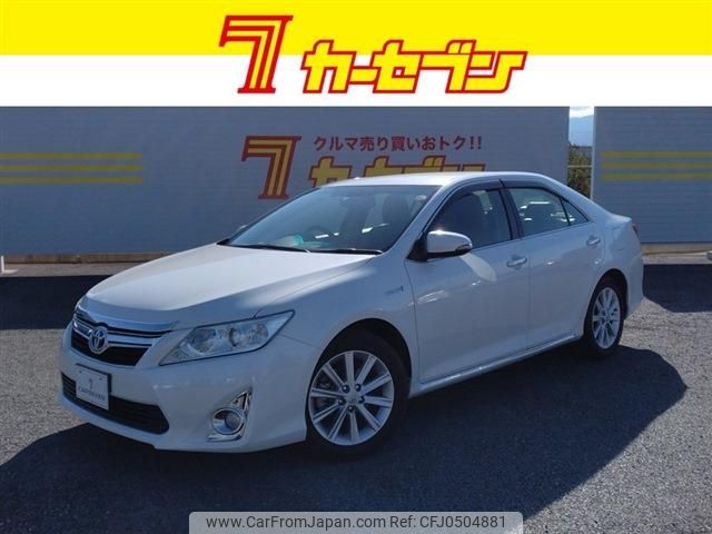 toyota camry 2012 -TOYOTA--Camry DAA-AVV50--AVV50-1011985---TOYOTA--Camry DAA-AVV50--AVV50-1011985- image 1