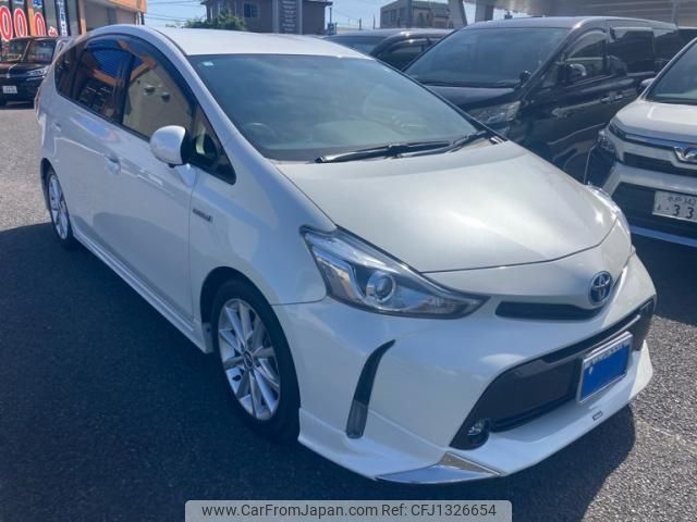 toyota prius-α 2016 -TOYOTA--Prius α DAA-ZVW41W--ZVW41-0047323---TOYOTA--Prius α DAA-ZVW41W--ZVW41-0047323- image 1